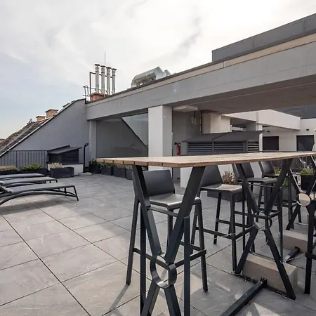Apartman Rooftop Access - Balcony - Relaxing Sleep Budapest
